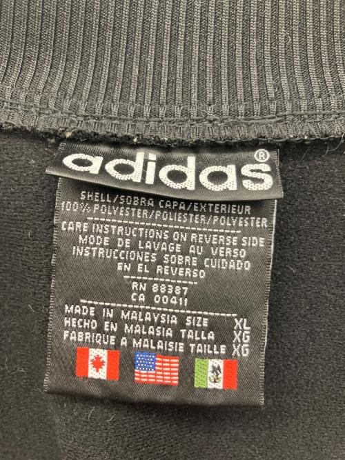 adidas（アディダス）adidas (アディダス) トラックジャケット ブラック サイズ:XLの古着・服飾アイテム