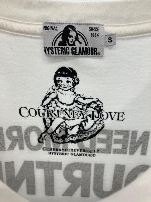 Hysteric Glamour（ヒステリックグラマー）Hysteric Glamour (ヒステリックグラマー) ロングスリーブTシャツ ホワイト サイズ:Sの古着・服飾アイテム