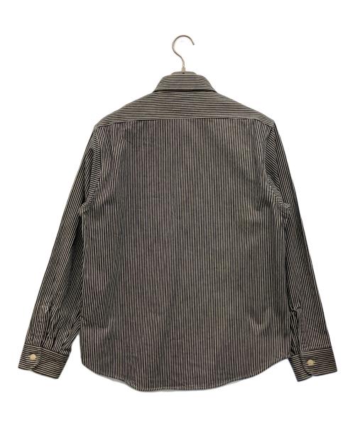 SUGAR CANE（シュガーケーン）SUGAR CANE (シュガーケーン) 長袖シャツ ネイビー×ホワイト サイズ:Mの古着・服飾アイテム