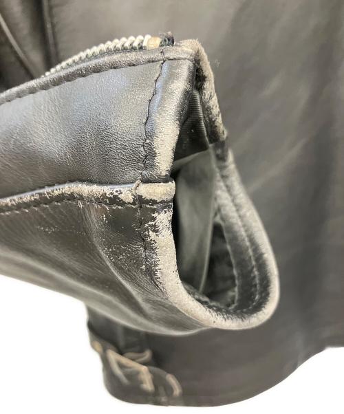 Schott（ショット）Schott (ショット) シングルライダースジャケット ブラック サイズ:38の古着・服飾アイテム