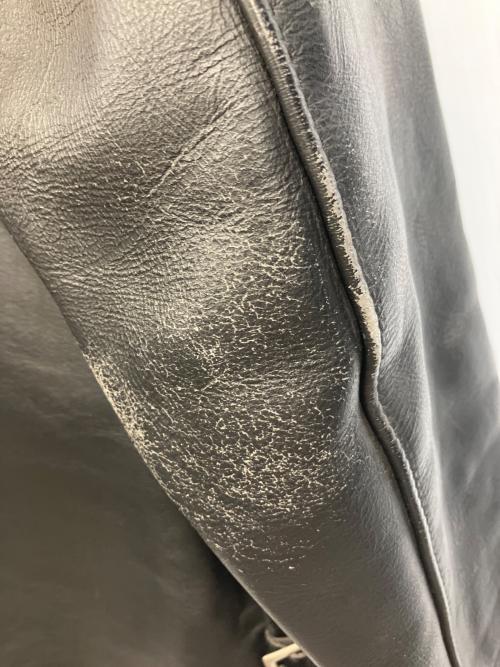 Schott（ショット）Schott (ショット) シングルライダースジャケット ブラック サイズ:38の古着・服飾アイテム