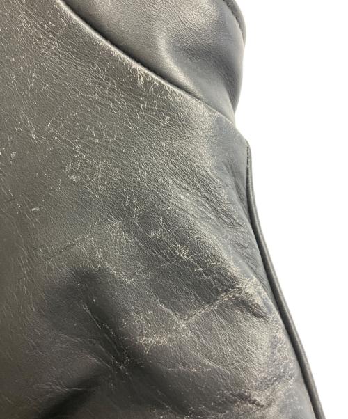 Schott（ショット）Schott (ショット) シングルライダースジャケット ブラック サイズ:38の古着・服飾アイテム