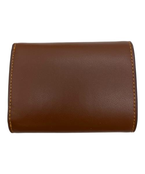 COACH（コーチ）COACH (コーチ) 3つ折り財布 ブラウンの古着・服飾アイテム