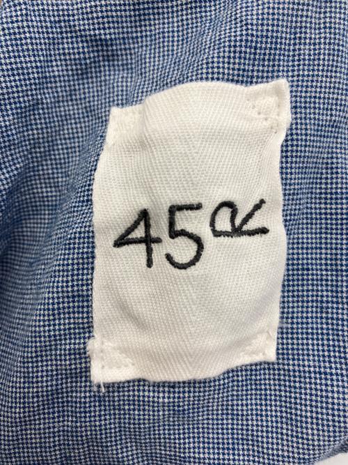 45R（フォーティファイブ・アール）45R (フォーティファイブ・アール) キュロット ブルー×ホワイト サイズ:‐の古着・服飾アイテム
