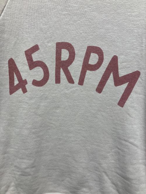 45rpm（45アールピーエム）45rpm (45アールピーエム) 半袖カットソー ピンク サイズ:2の古着・服飾アイテム