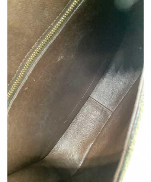 LOUIS VUITTON（ルイ ヴィトン）LOUIS VUITTON (ルイヴィトン) サンクルー24 ブラウン ダミエ TH0063の古着・服飾アイテム