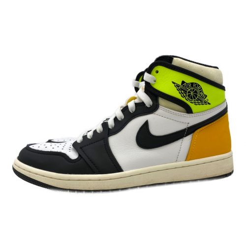 NIKE（ナイキ）NIKE (ナイキ) AIR JORDAN1 RETRO HIGH OG ブラック×ホワイト サイズ:27.5㎝の古着・服飾アイテム