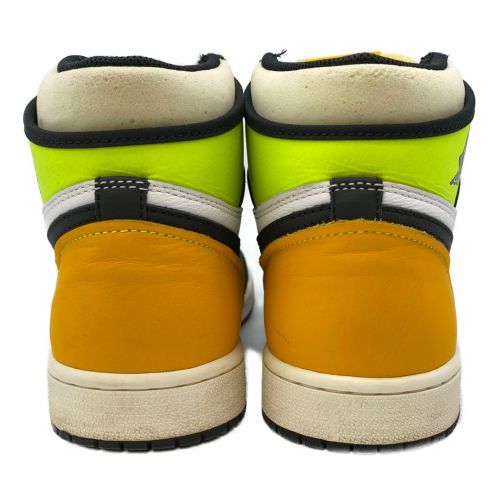 NIKE（ナイキ）NIKE (ナイキ) AIR JORDAN1 RETRO HIGH OG ブラック×ホワイト サイズ:27.5㎝の古着・服飾アイテム