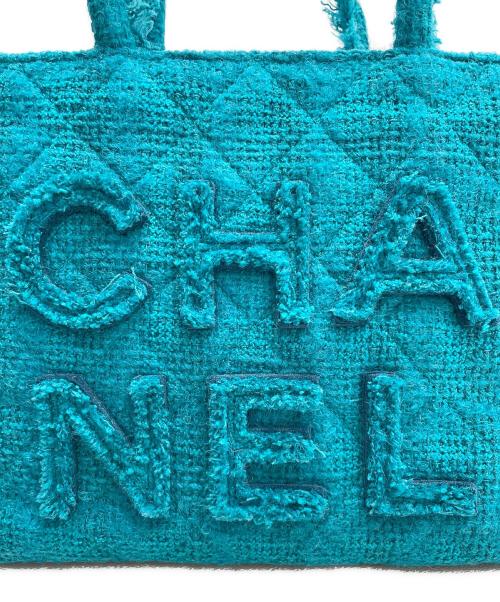 CHANEL（シャネル）CHANEL (シャネル) ラージジップショッピングバッグ グリーンの古着・服飾アイテム