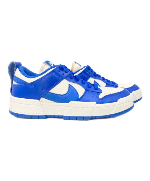 NIKE（ナイキ）NIKE (ナイキ) WMNS DUNK LOW DISRUPT ブルー×ホワイト サイズ:28㎝の古着・服飾アイテム