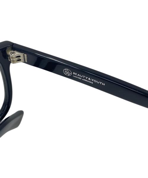 BEAUTY&YOUTH（ビューティーアンドユース）BEAUTY&YOUTH (ビューティーアンドユース) KANEKO OPTICAL (金子眼鏡) 伊達眼鏡 ブラックの古着・服飾アイテム