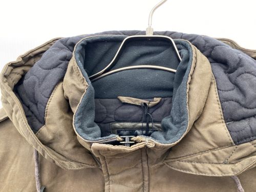 Denham（デンハム）Denham (デンハム) コーティング中綿コート オリーブ サイズ:S 未使用品の古着・服飾アイテム