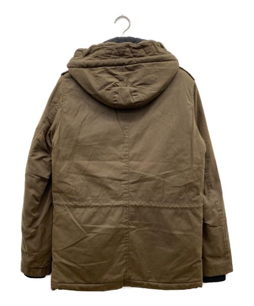 Denham（デンハム）Denham (デンハム) コーティング中綿コート オリーブ サイズ:S 未使用品の古着・服飾アイテム