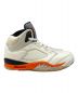 中古・古着 NIKE (ナイキ) AIR JORDAN 5 RETRO Orange Blaze ホワイト×オレンジ サイズ:27cm：10000円