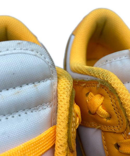 NIKE（ナイキ）NIKE (ナイキ) WMNS Dunk Low イエロー×ホワイト サイズ:28.5cmの古着・服飾アイテム