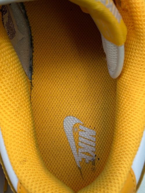 NIKE（ナイキ）NIKE (ナイキ) WMNS Dunk Low イエロー×ホワイト サイズ:28.5cmの古着・服飾アイテム