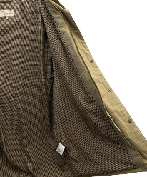 The Duffer of ST.George（ザ ダファーオブセントジョージ）The Duffer of ST.George (ザ ダファーオブセントジョージ) ステンカラーコート カーキ サイズ:Lの古着・服飾アイテム