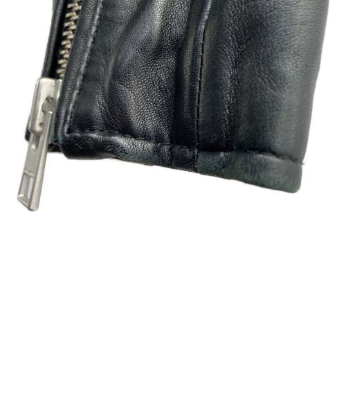 ALL SAINTS（オールセインツ）ALL SAINTS (オールセインツ) ライダースジャケット ブラック サイズ:38の古着・服飾アイテム