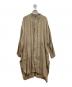 TISSU（ティシュ）の古着「ヴィンテージリネン ポンチョジャケット」｜ベージュ
