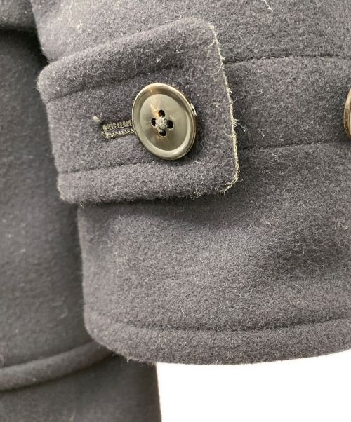 SCYEBASICS（サイベーシックス）SCYEBASICS (サイベーシックス) メルトンダッフルコート ネイビー サイズ:36の古着・服飾アイテム