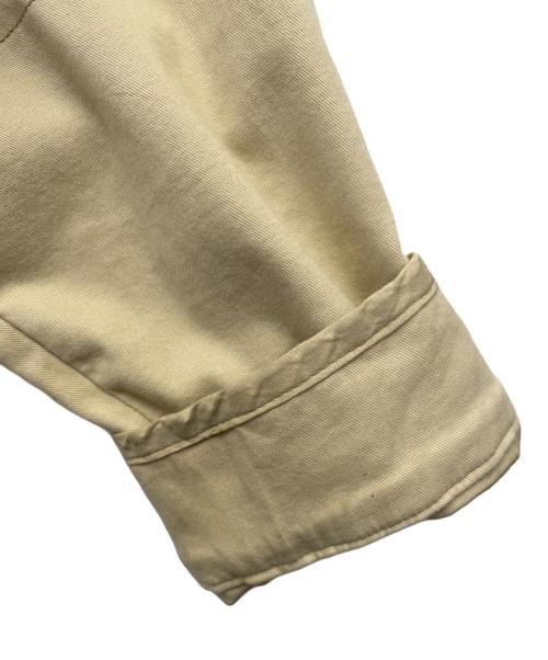 DIESEL（ディーゼル）DIESEL (ディーゼル) スナップシャツジャケット アイボリー サイズ:Mの古着・服飾アイテム