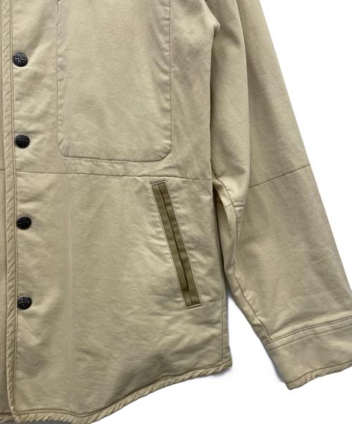 DIESEL（ディーゼル）DIESEL (ディーゼル) スナップシャツジャケット アイボリー サイズ:Mの古着・服飾アイテム