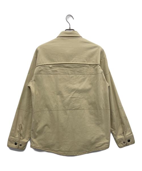 DIESEL（ディーゼル）DIESEL (ディーゼル) スナップシャツジャケット アイボリー サイズ:Mの古着・服飾アイテム
