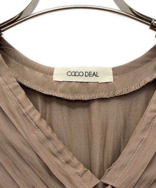 COCODEAL（ココディール）COCODEAL (ココディール) ワンピース ブラウン サイズ:2の古着・服飾アイテム