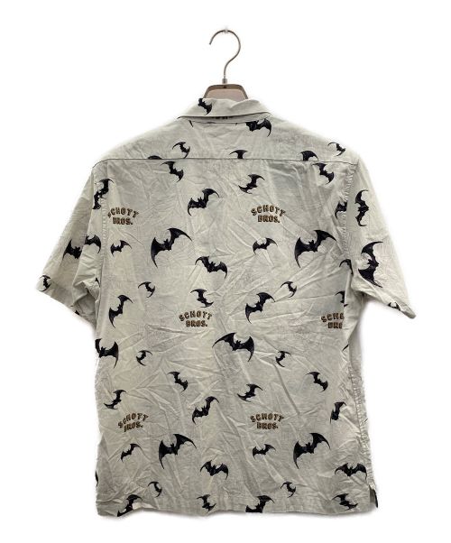 SCHOTT BROS.（ショット）SCHOTT BROS. (ショットブロス) アロハシャツ グレー×ブラック サイズ:Mの古着・服飾アイテム