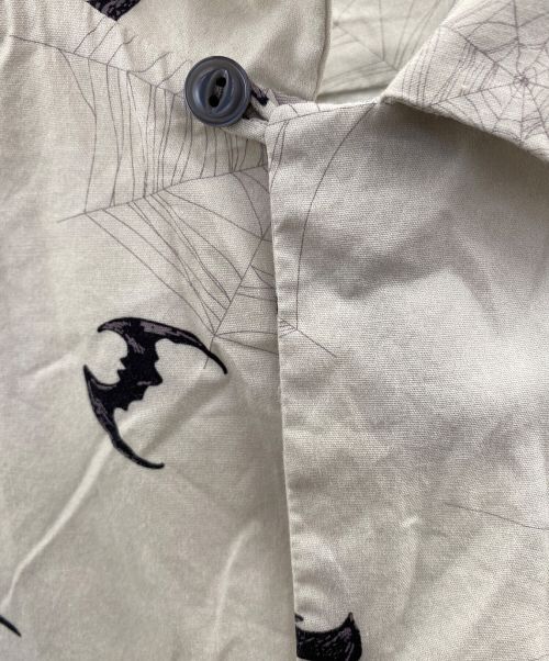 SCHOTT BROS.（ショット）SCHOTT BROS. (ショットブロス) アロハシャツ グレー×ブラック サイズ:Mの古着・服飾アイテム