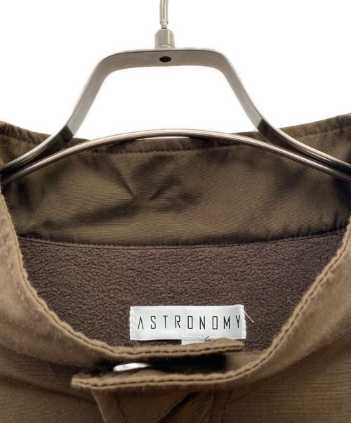 ASTRONOMY（アストロノミー）ASTRONOMY (アストロノミー) ビッグシルエットドロップショルダーショートモッズブルゾン ブラウン サイズ:Mの古着・服飾アイテム