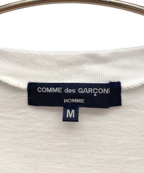 COMME des GARCONS（コムデギャルソン）COMME des GARCONS (コムデギャルソン) 半袖カットソー ホワイト サイズ:Mの古着・服飾アイテム