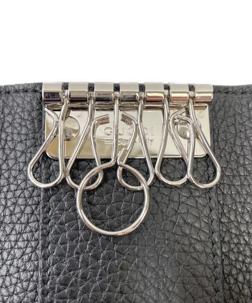 GUCCI（グッチ）GUCCI (グッチ) 6連キーケース ブラックの古着・服飾アイテム