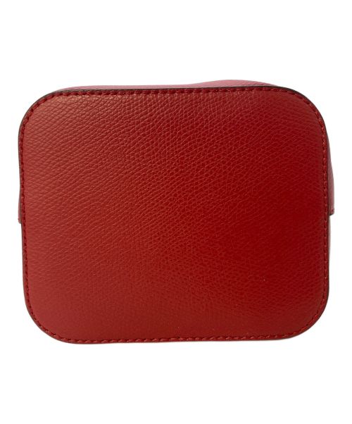 FENDI（フェンディ）FENDI (フェンディ) 巾着ショルダーバッグ レッドの古着・服飾アイテム
