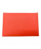 HERMESエルメス）の古着「カードケース」｜ピンク