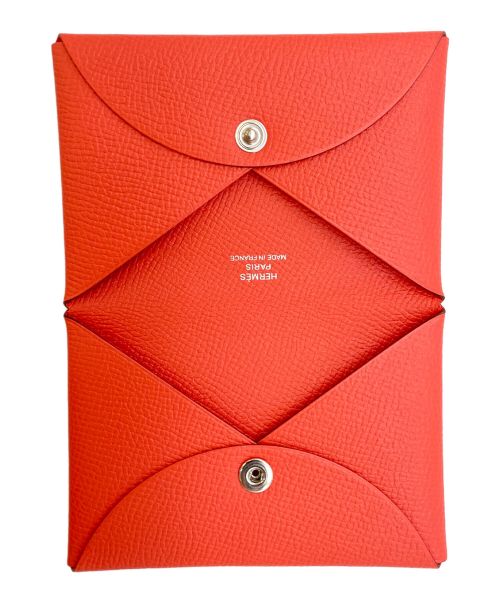 HERMES（エルメス）HERMES (エルメス) カードケース ピンクの古着・服飾アイテム