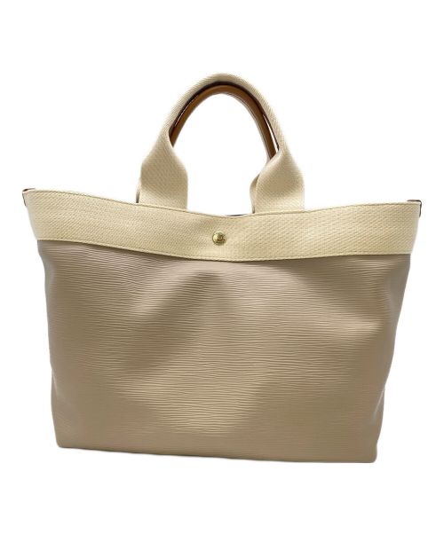 Breath TOPKAPI（ブレストプカピ）Breath TOPKAPI (ブレストプカピ) ハンドバッグ ベージュの古着・服飾アイテム