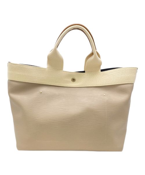 Breath TOPKAPI（ブレストプカピ）Breath TOPKAPI (ブレストプカピ) ハンドバッグ ベージュの古着・服飾アイテム