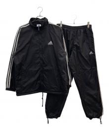 adidas（アディダス）の古着「セットアップジャージ」｜ブラック×ホワイト