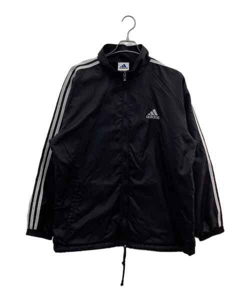 adidas（アディダス）adidas (アディダス) セットアップジャージ ブラック×ホワイト サイズ:Ｌの古着・服飾アイテム