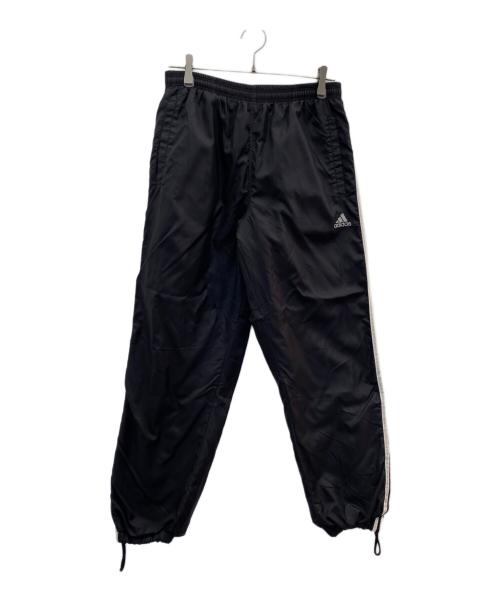 adidas（アディダス）adidas (アディダス) セットアップジャージ ブラック×ホワイト サイズ:Ｌの古着・服飾アイテム
