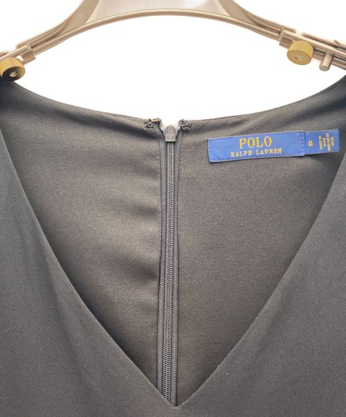 POLO RALPH LAUREN（ポロ・ラルフローレン）POLO RALPH LAUREN (ポロ・ラルフローレン) ノースリーブワンピース ブラックの古着・服飾アイテム