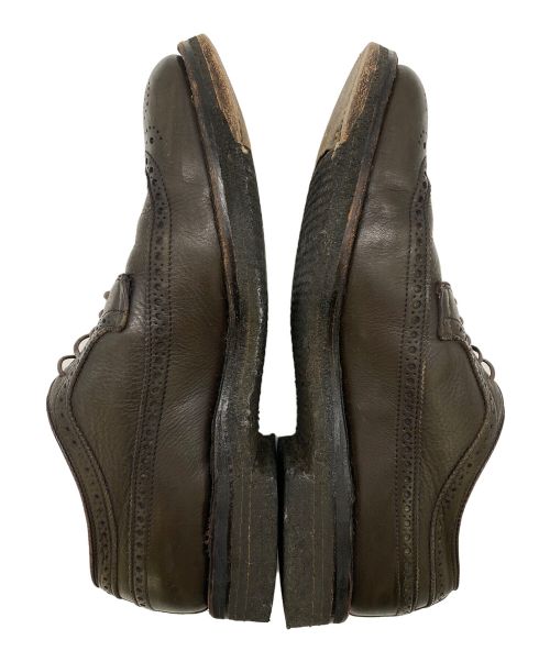 Alden（オールデン）Alden (オールデン) ウィングチップシューズ ブラウン サイズ:8Dの古着・服飾アイテム