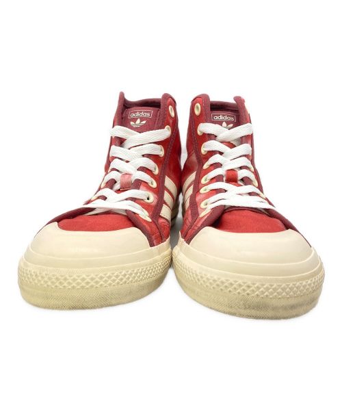 adidas（アディダス）adidas (アディダス) PARLEY (パーリィー) NIZZA HI RF レッド サイズ:27.5cmの古着・服飾アイテム