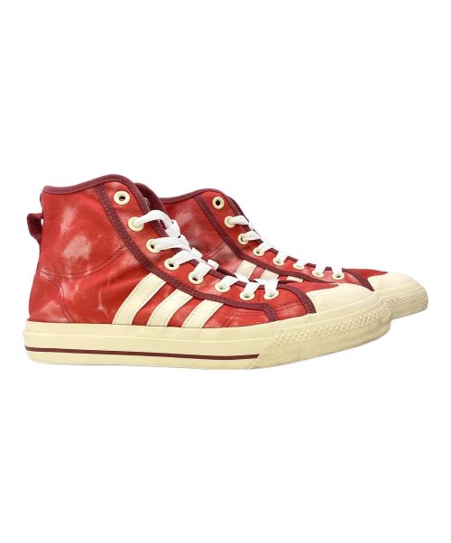 adidas（アディダス）adidas (アディダス) PARLEY (パーリィー) NIZZA HI RF レッド サイズ:27.5cmの古着・服飾アイテム