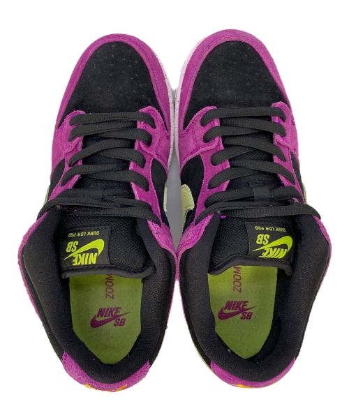 NIKE SB（ナイキエスビー）NIKE SB (ナイキエスビー) DUNK LOW PRO  パープル×ブラック サイズ:25㎝の古着・服飾アイテム