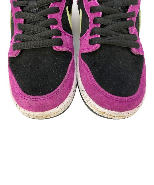 NIKE SB（ナイキエスビー）NIKE SB (ナイキエスビー) DUNK LOW PRO  パープル×ブラック サイズ:25㎝の古着・服飾アイテム