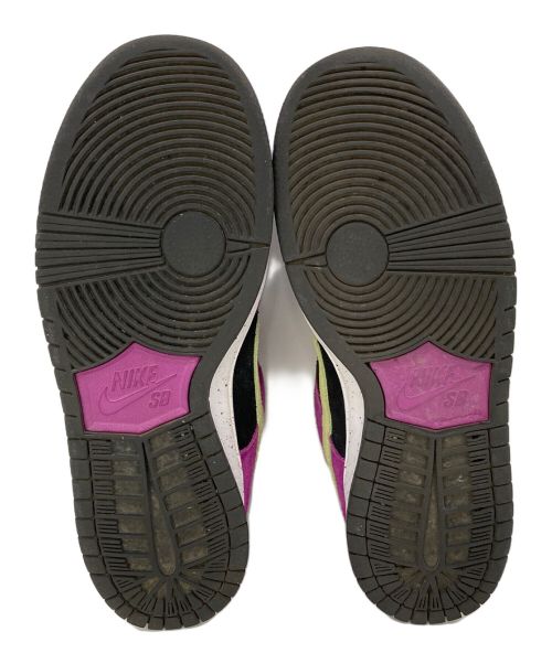 NIKE SB（ナイキエスビー）NIKE SB (ナイキエスビー) DUNK LOW PRO  パープル×ブラック サイズ:25㎝の古着・服飾アイテム