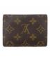 LOUIS VUITTON (ルイ ヴィトン) ポルト2カルトヴェルティカル カードケース：3980円