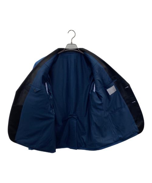 BEAMS（ビームス）BEAMS (ビームス) セットアップタキシード ブルー×ブラック サイズ:Mの古着・服飾アイテム